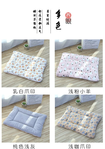 Double-Sided Plush Pet Mat