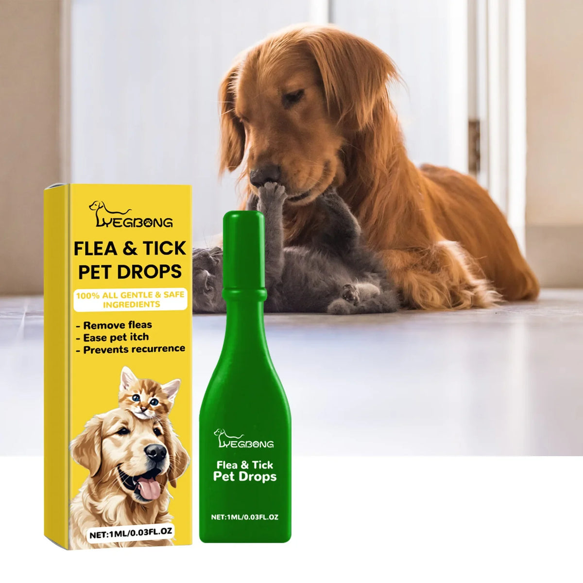 Cat Flea & Tick Drops