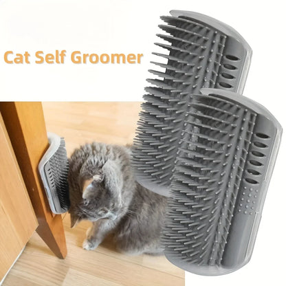 Wall-Mounted Cat Self-Groomer