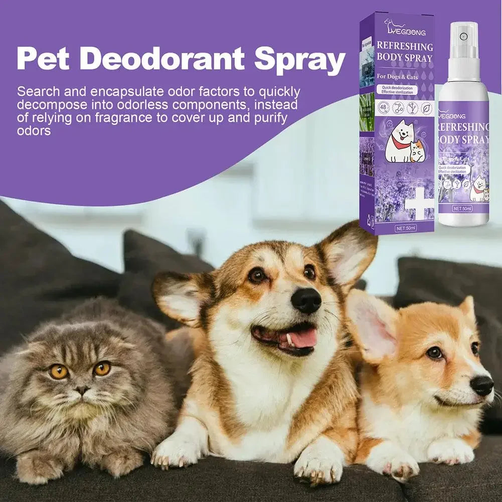 Lavender Pet Deodorizer Spray