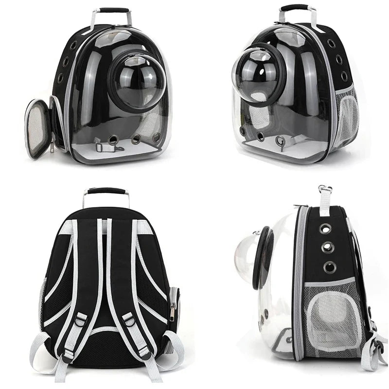 Clear Capsule Pet Backpack