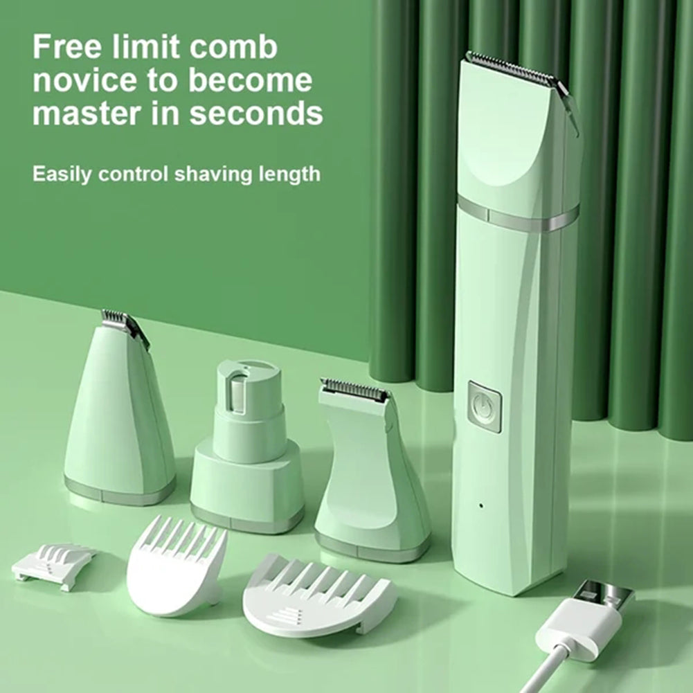 4-in-1 Electric Pet Grooming Kit