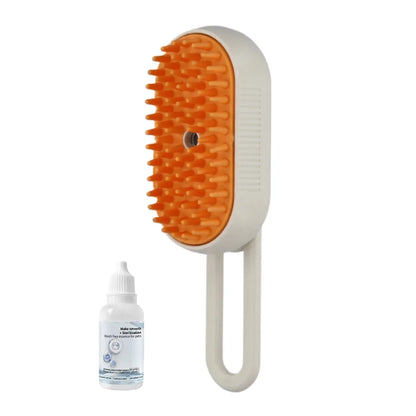 USB Rechargeable Pet Steam Brush