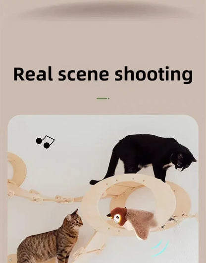Interactive Catnip Bird Toy
