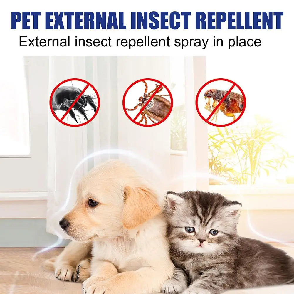 Pet Flea & Tick Drops 60ml