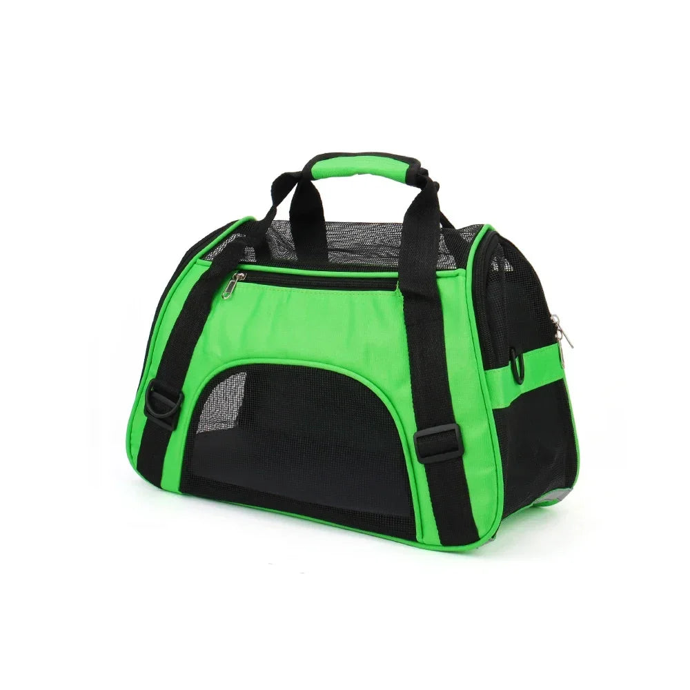 Foldable Mesh Pet Carrier Handbag