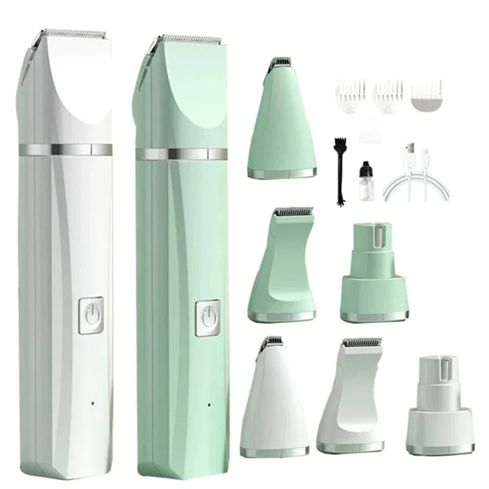 4-in-1 Electric Pet Grooming Kit