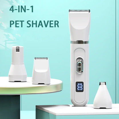 Silent Rechargeable Pet Clipper