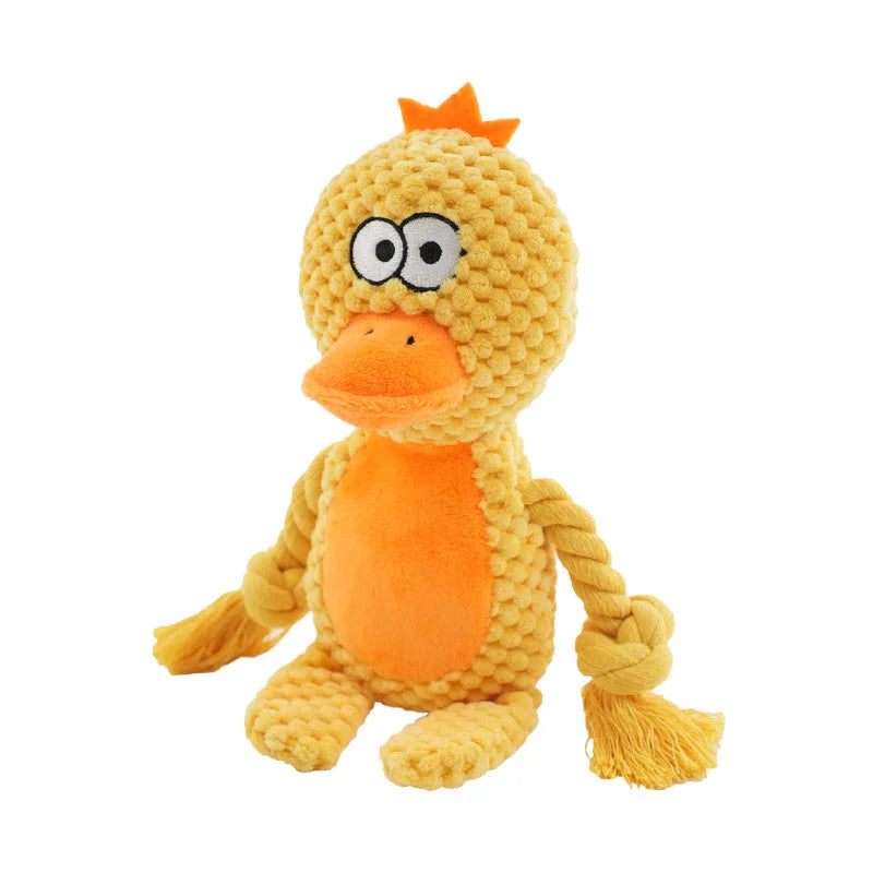 Tough Plush Squeaky Dog Toy