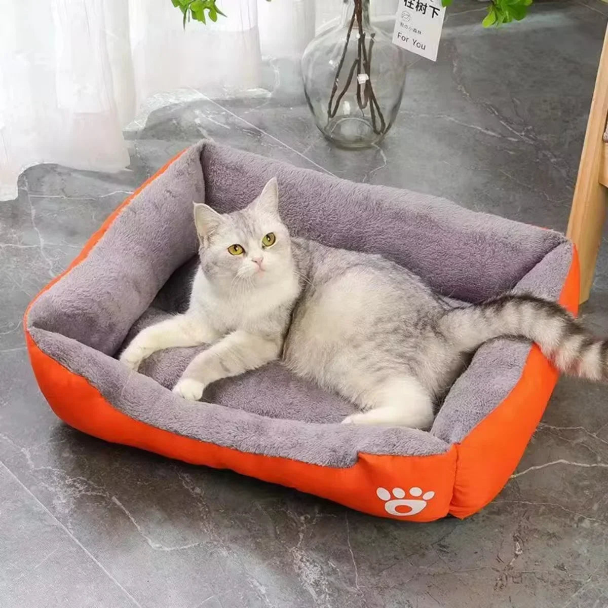 Waterproof Square Pet Bed