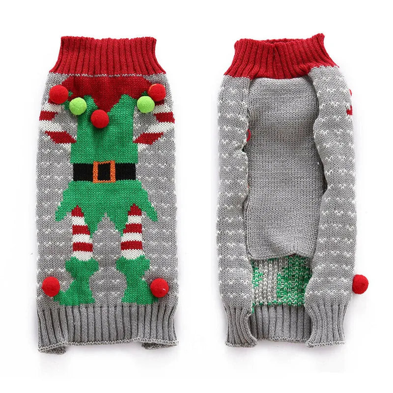 Christmas Knit Pet Sweater
