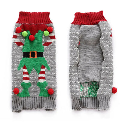 Christmas Knit Pet Sweater