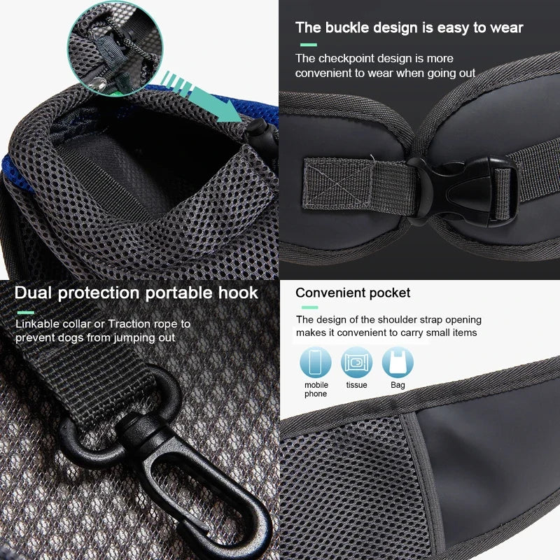 Mesh Pet Sling Carrier