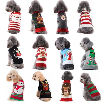 Christmas Knit Pet Sweater