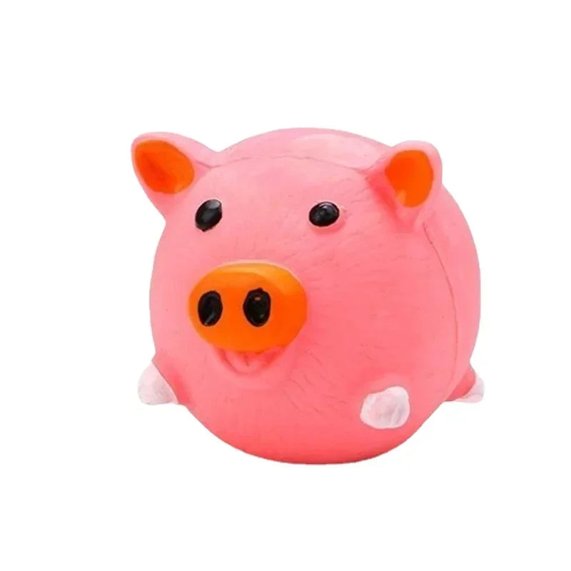 Squeaky Farm Animal Dog Toy
