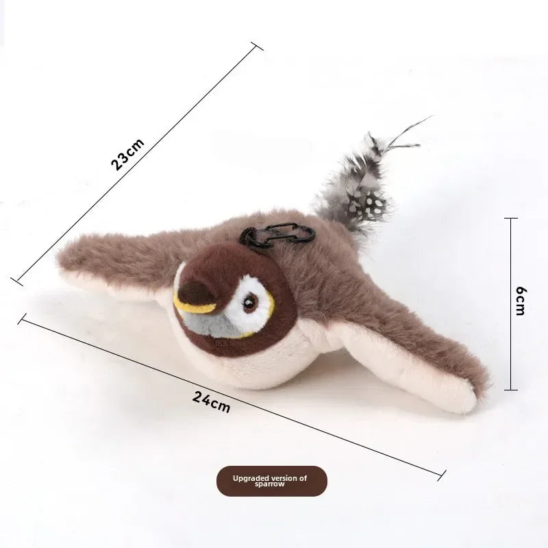 Interactive Catnip Bird Toy