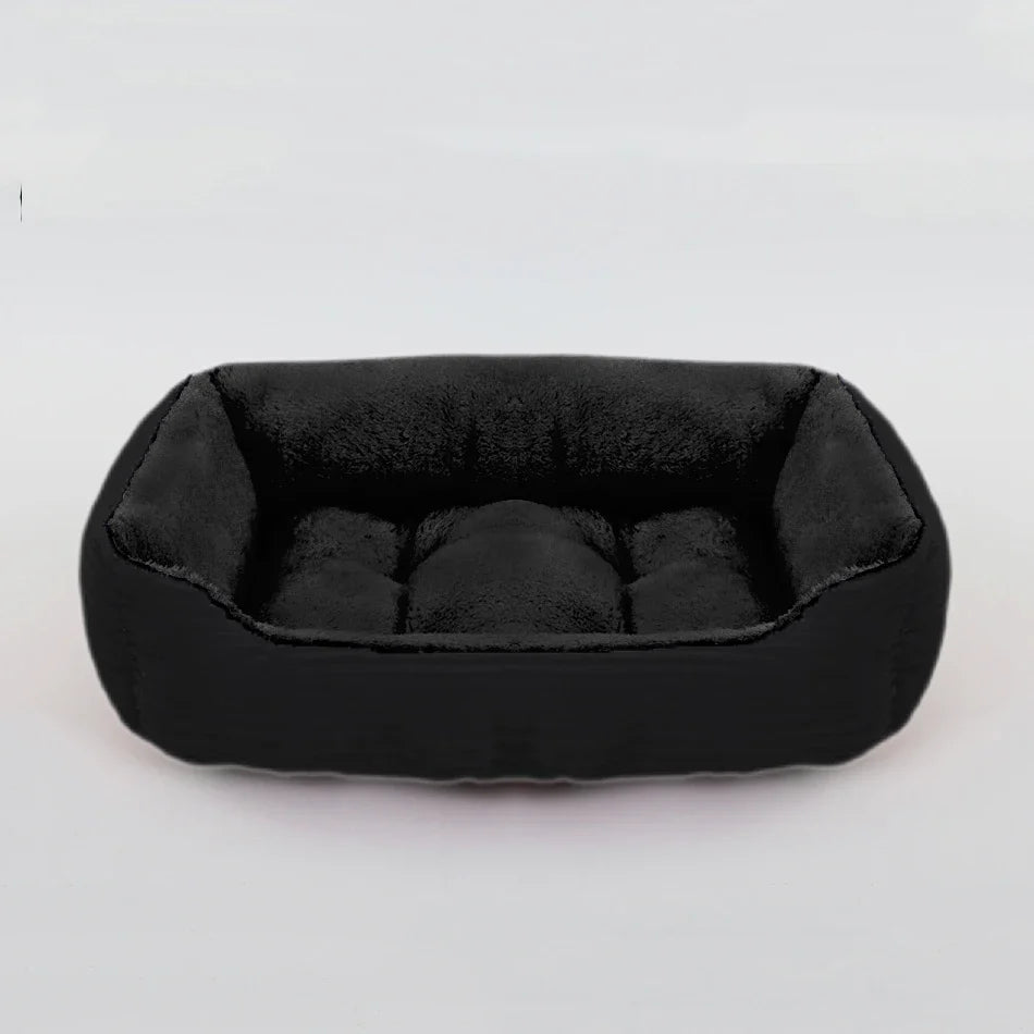 Square Plush Calming Pet Bed
