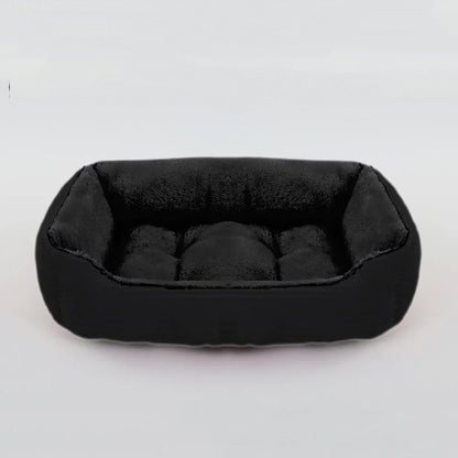 Square Plush Calming Pet Bed