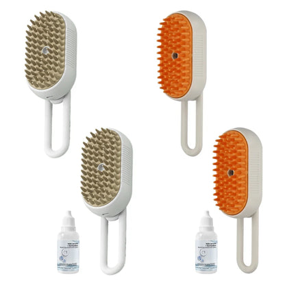 USB Rechargeable Pet Steam Brush