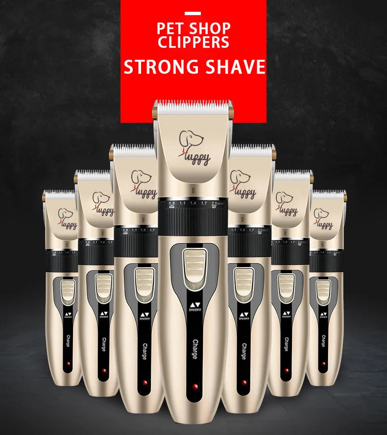 Electric Pet Grooming Clipper Kit