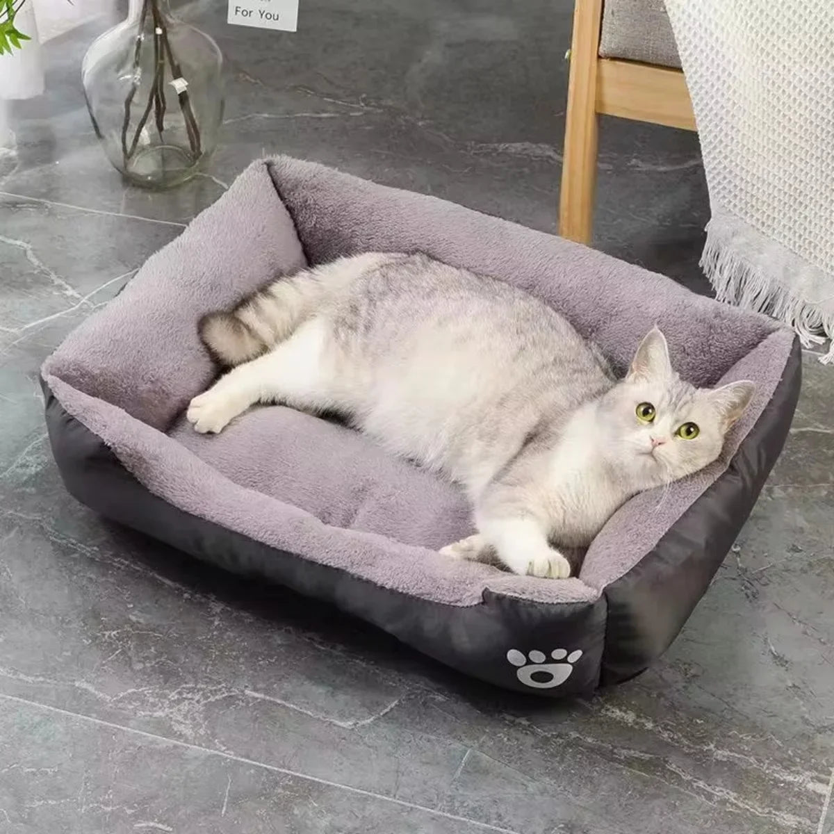 Waterproof Square Pet Bed