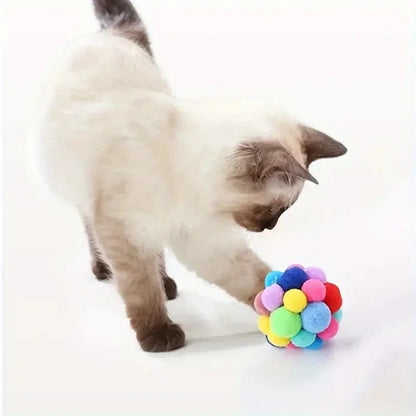 Cat Plush Bell Balls