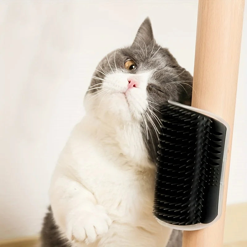 Wall-Mounted Cat Self-Groomer
