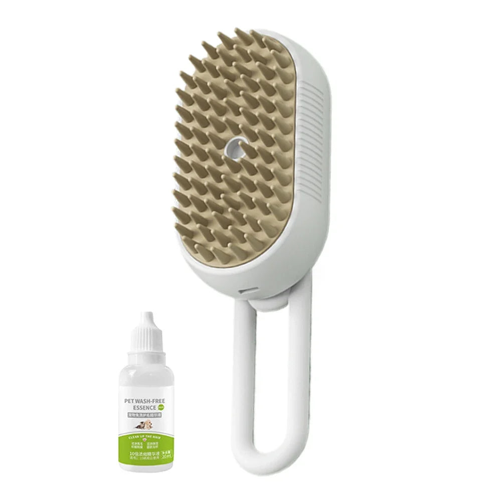 USB Rechargeable Pet Steam Brush