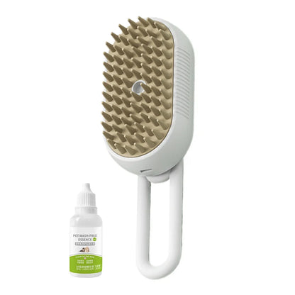 USB Rechargeable Pet Steam Brush