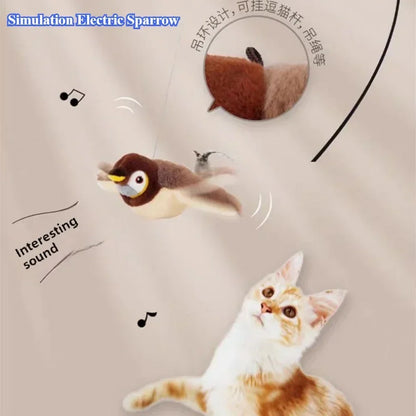 Interactive Catnip Bird Toy