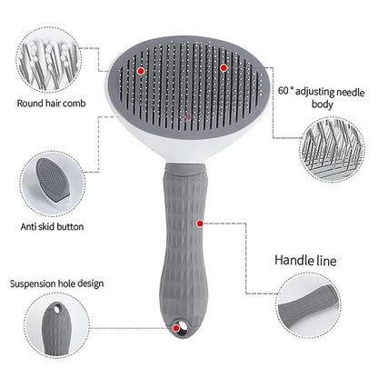 Long-Hair Pet Grooming Comb