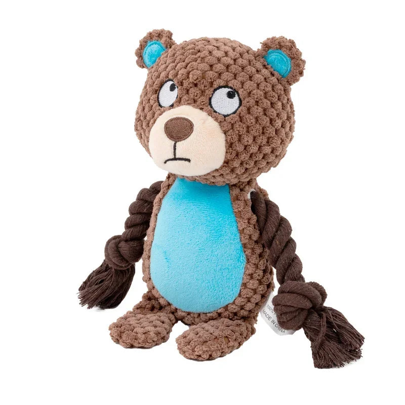Tough Plush Squeaky Dog Toy