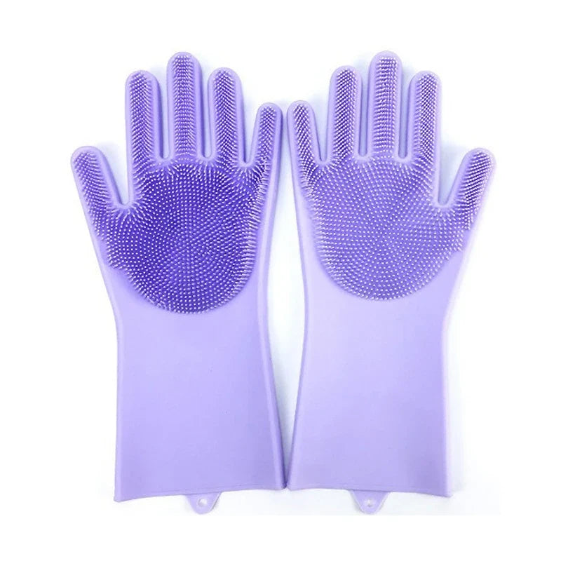Silicone Pet Bath & Grooming Glove