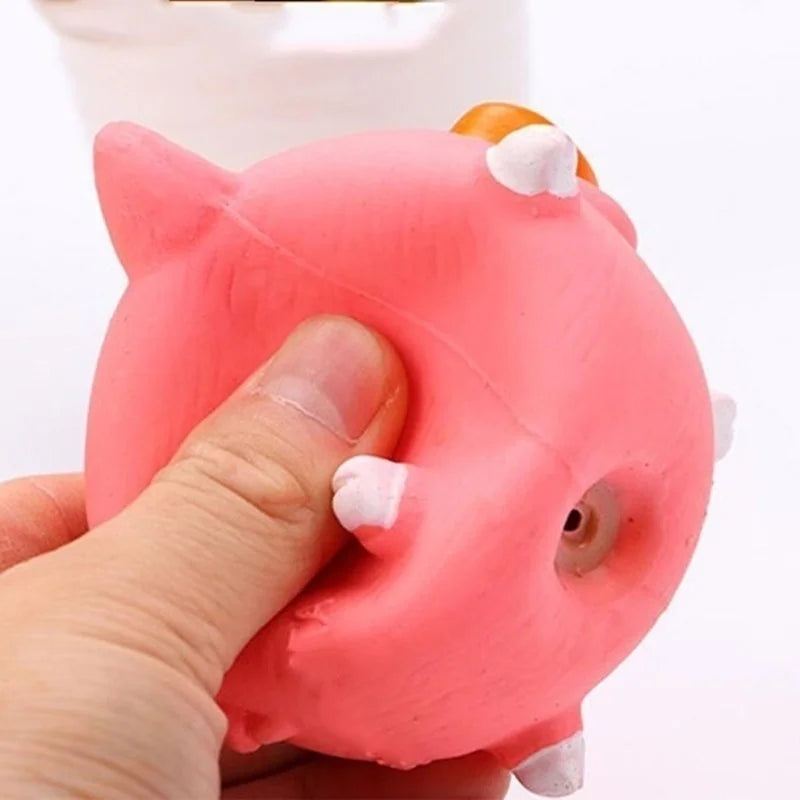 Squeaky Farm Animal Dog Toy