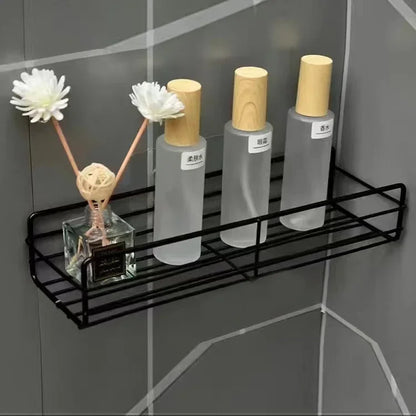 Wall-Mounted Grooming Supplies Shelf