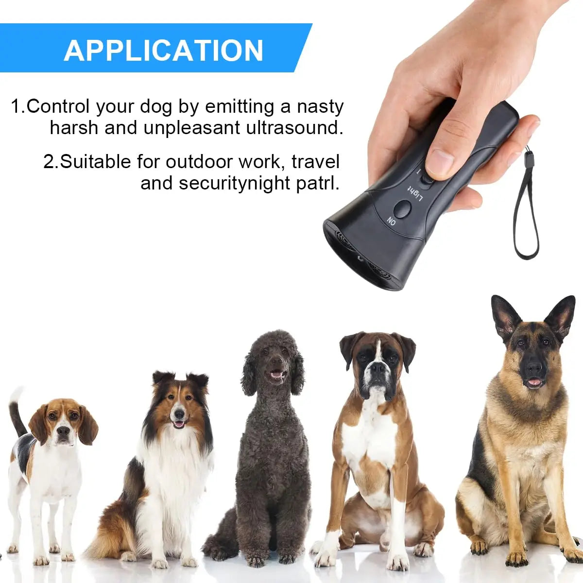 Ultrasonic Bark Control Trainer