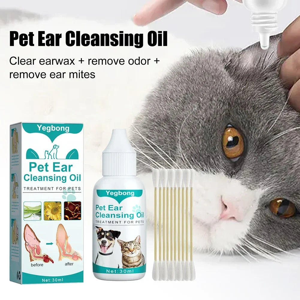 Pet Ear Cleaning Oil 30ml