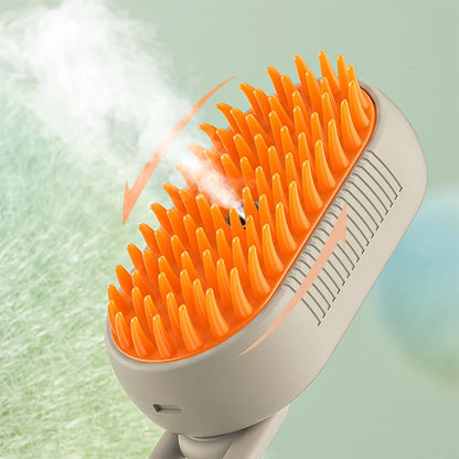 USB Rechargeable Pet Steam Brush