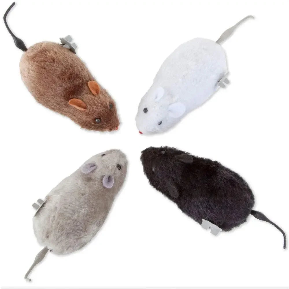 Plush Running Mouse Toy