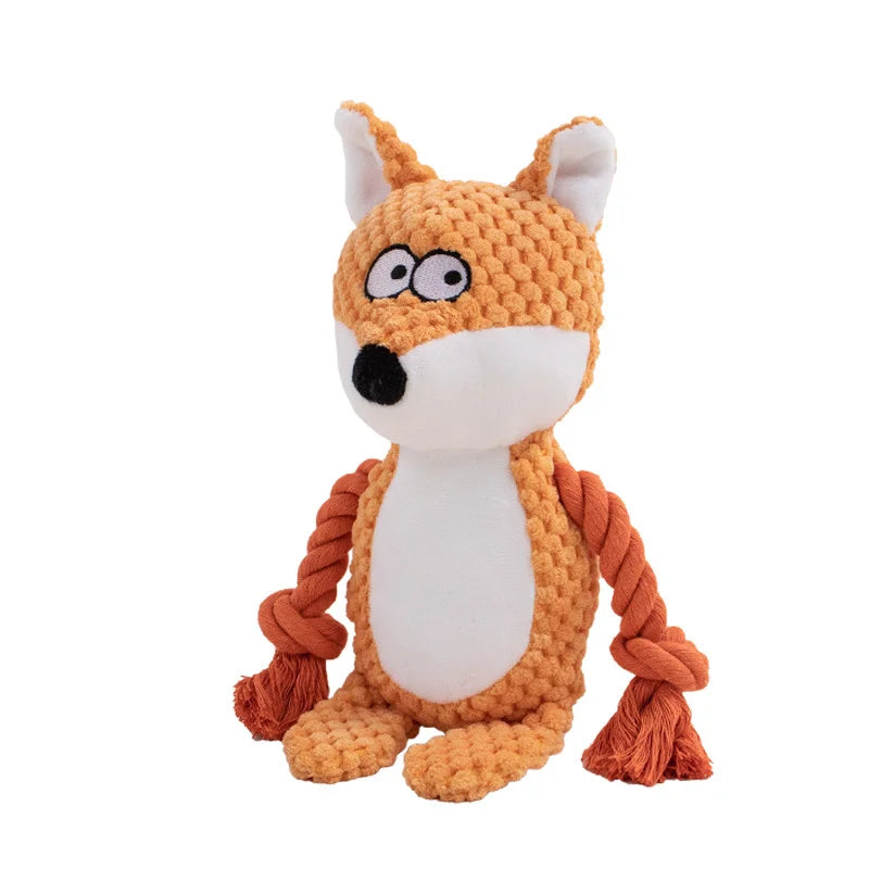Tough Plush Squeaky Dog Toy