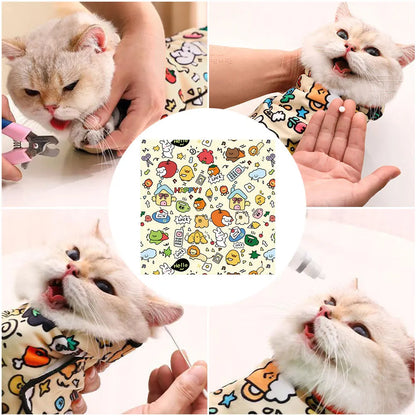 Cat Grooming Restraint Wrap