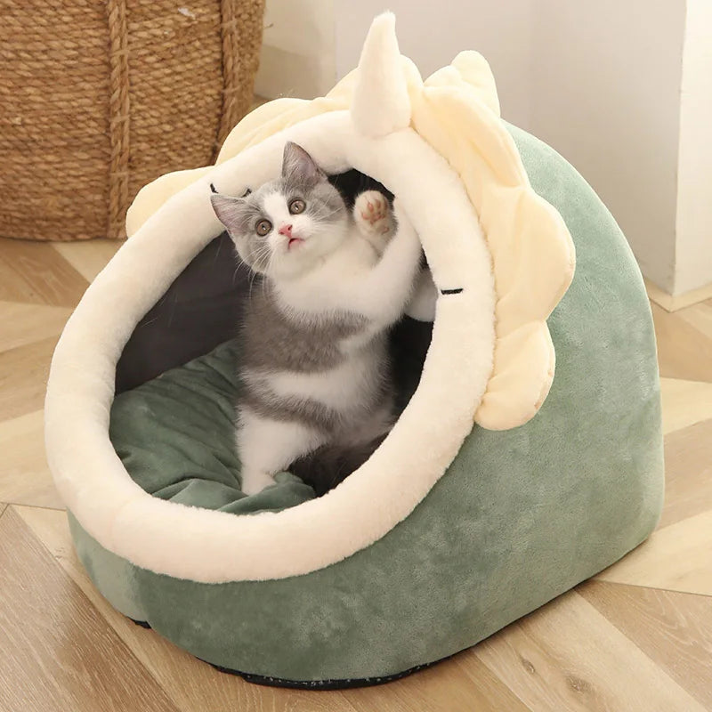 Foldable Cartoon Pet Bed