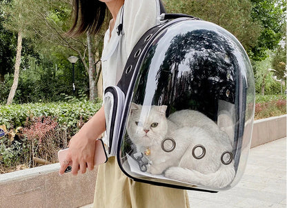 Clear Capsule Pet Backpack