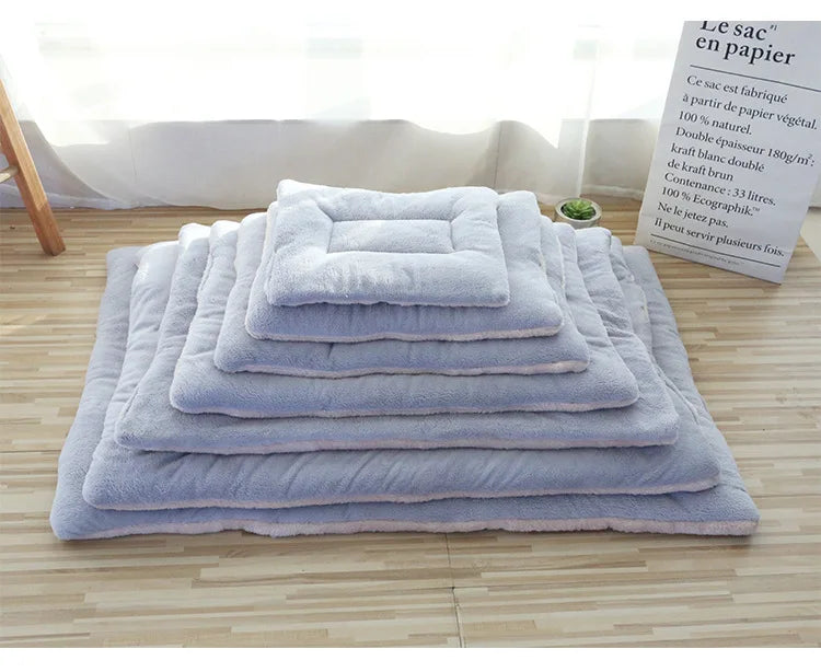 Double-Sided Plush Pet Mat