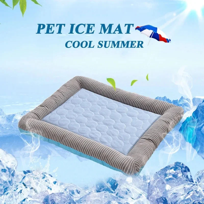 Cooling Ice Silk Pet Mat