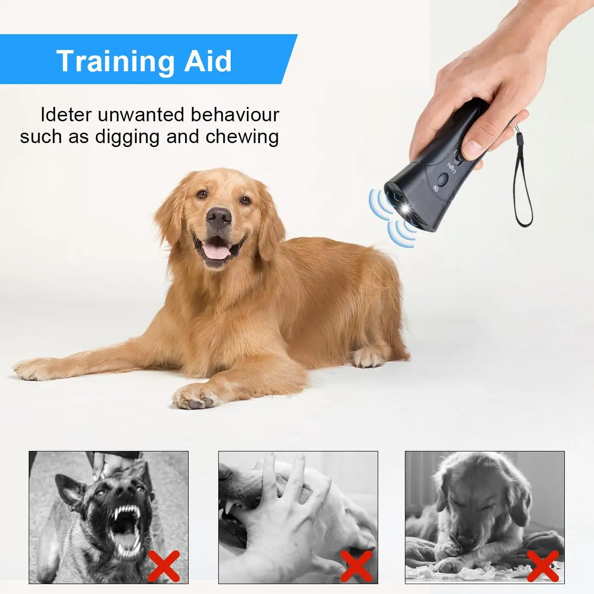 Ultrasonic Bark Control Trainer
