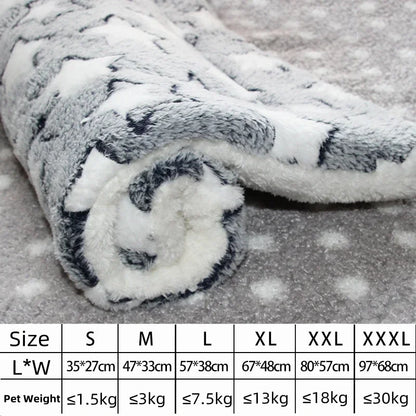 Flannel Pet Sleeping Mat