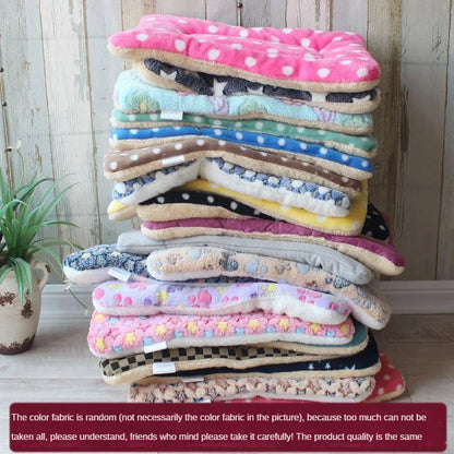 Double-Sided Plush Pet Mat