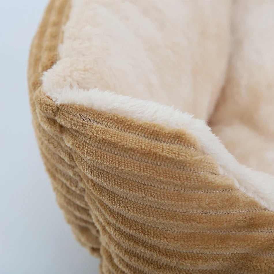 Square Plush Calming Pet Bed