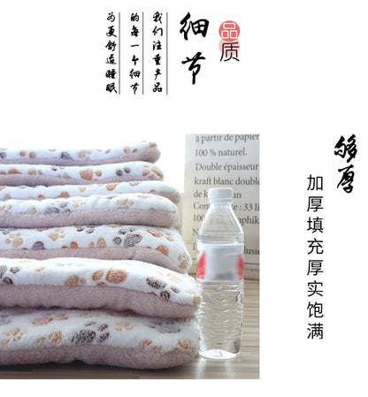 Double-Sided Plush Pet Mat
